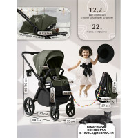Детская коляска 3 в 1 Sweet Baby SBL Elegante Therma Colore