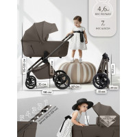 Детская коляска 3 в 1 Sweet Baby SBL Elegante Therma Colore