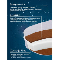 Матрас в кроватку Sweet Baby COCOS Comfor Plus Palermo, Lucia 84X59х11