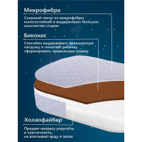 Матрас в кроватку Sweet Baby COCOS Comfort Palermo 84х59х10 см