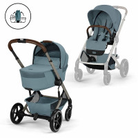 Коляска 2 в 1 Cybex Balios S Lux 2026 (с дождевиком)