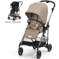 Коляска прогулочная Cybex Melio с дождевиком