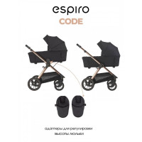 Коляска 2 в 1 Espiro Code 2026