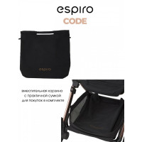Коляска 2 в 1 Espiro Code 2026